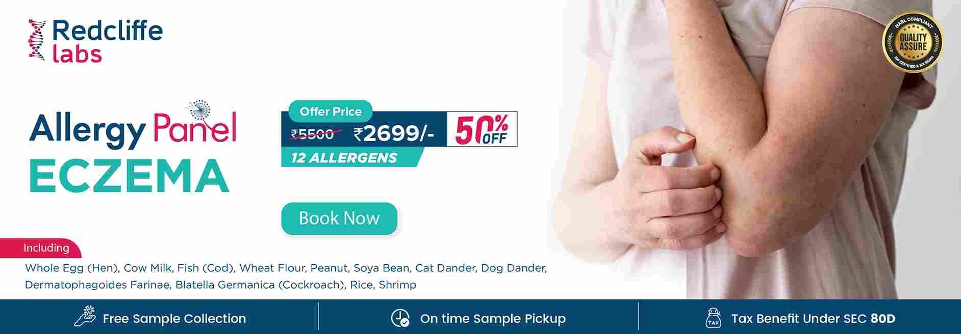 Eczema Allergy Panel Test in Delhi