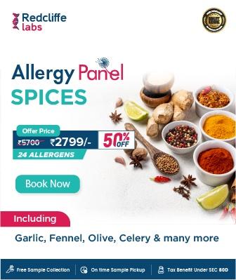 Spices Allergy Panel Test in Udaipur 2799 Redcliffe Labs