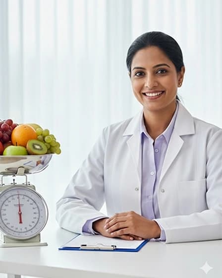 Personalized health advice, including a diet chart