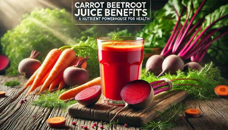 Carrot Beetroot Juice Benefits: A Nutrient Powerhouse for Health
