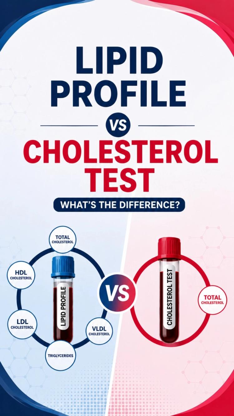 Lipid Profile vs Cholesterol Test: What's the Difference?