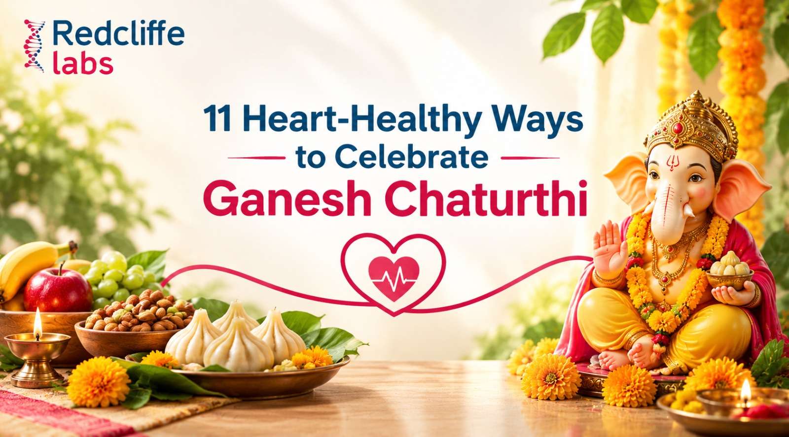 Ganesh Chaturthi 2026: 11 Heart-Healthy Tips for Eating, Exercise & Stress