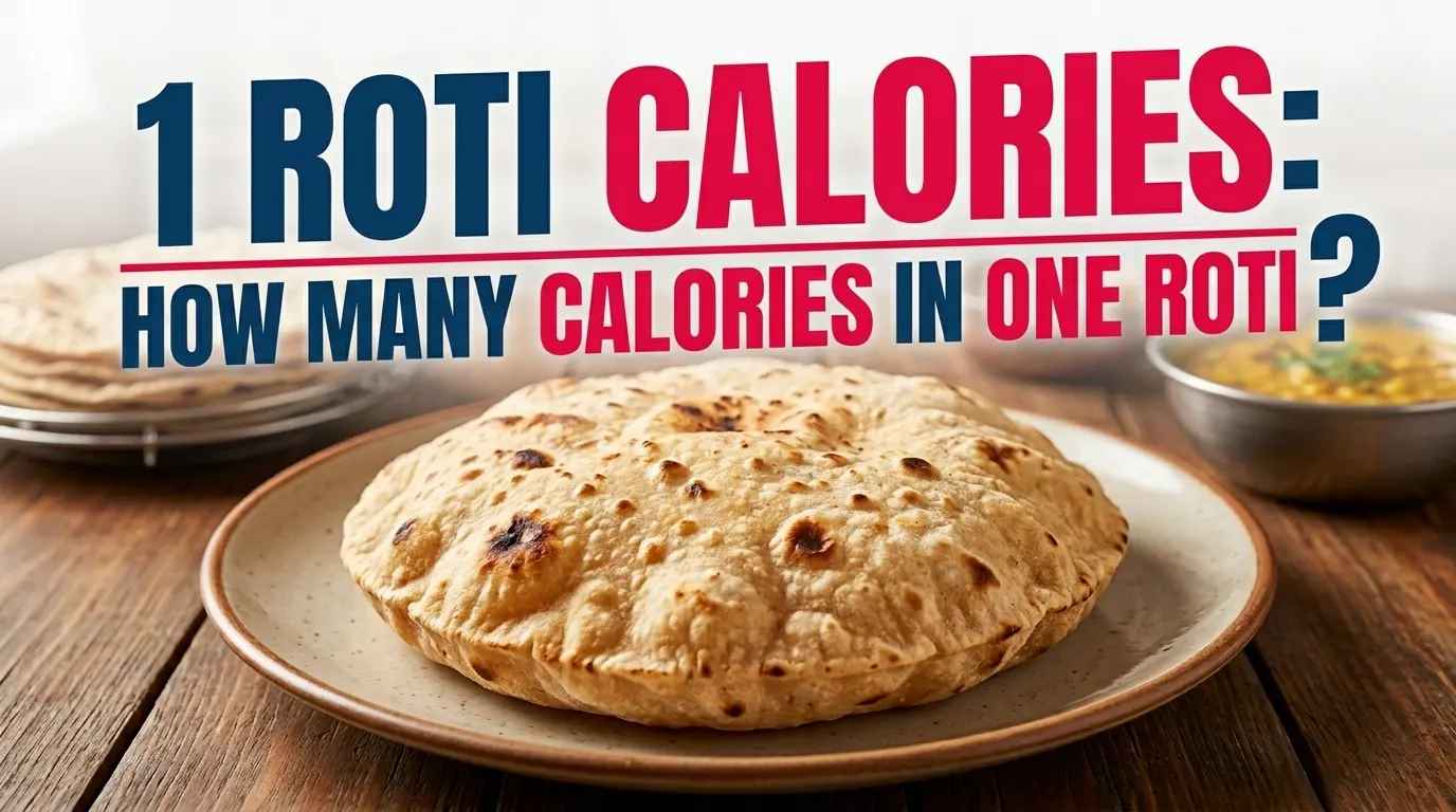 1 Roti Calories: How Many Calories in One Roti? (Nutrition Facts 2026)