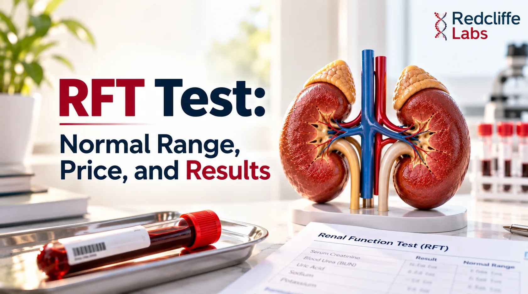 RFT Test (Renal Function Test): Price, Normal Range & Results