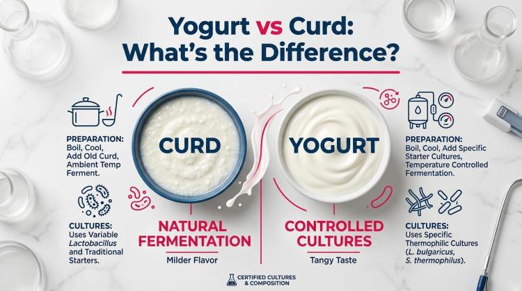 Yogurt vs Curd: What’s the Difference?