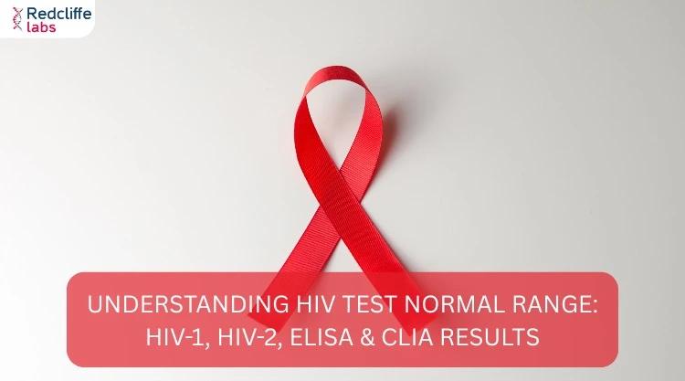 Understanding HIV Test Normal Range: HIV-1, HIV-2, ELISA & CLIA Results