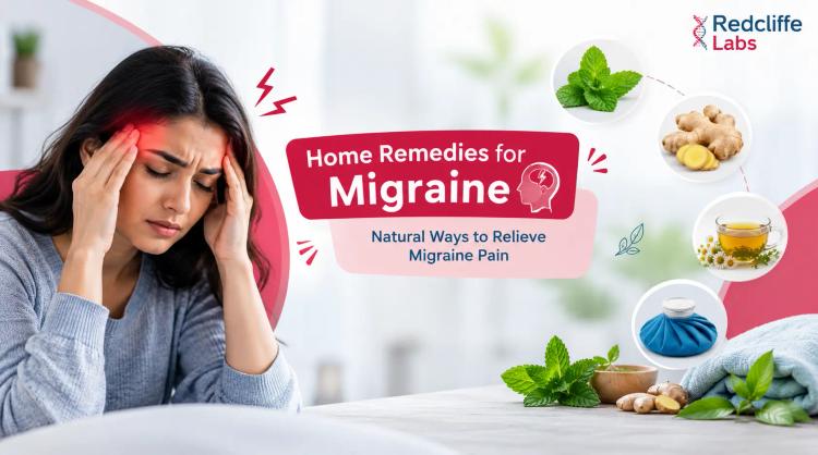 Home Remedies for Migraine: Natural Ways to Relieve Migraine Pain